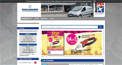 Desktop Screenshot of guillemarre-quincaillerie.com